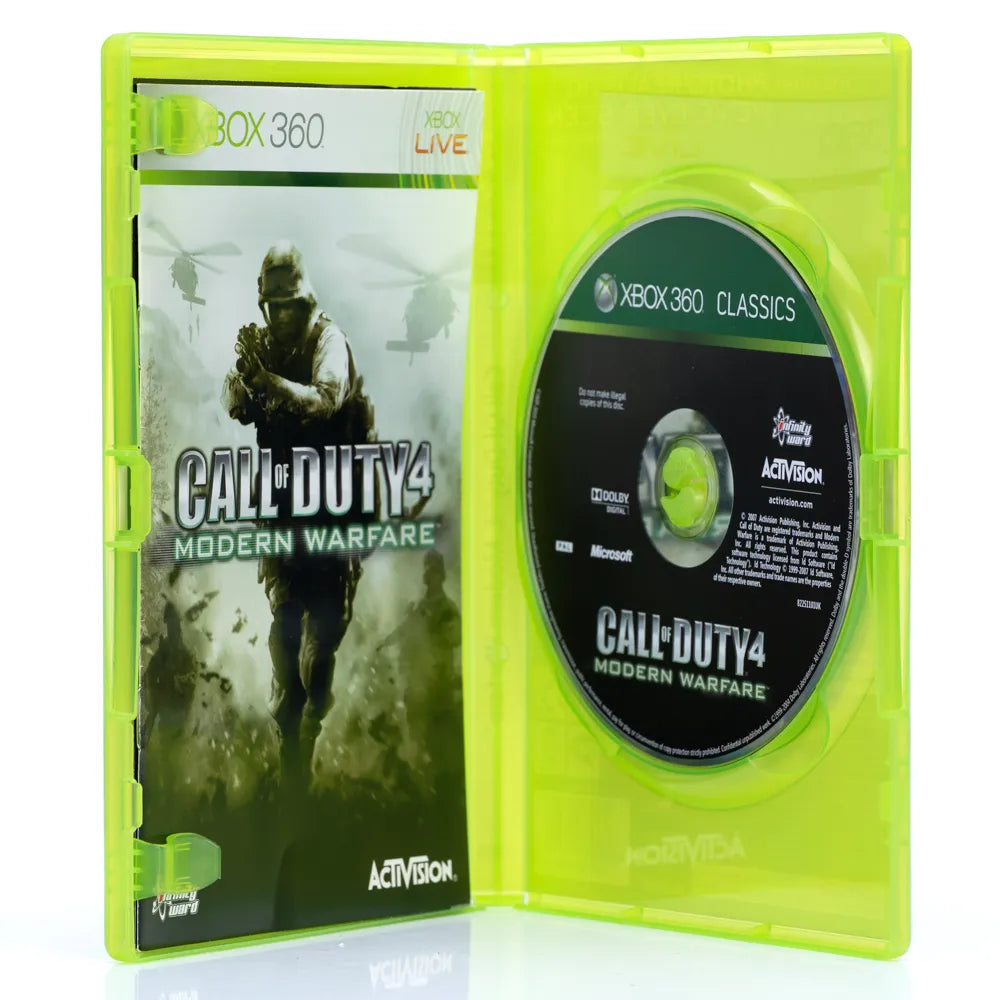 Call of Duty 4: Modern Warfare - Xbox 360 spill - Retrospillkongen