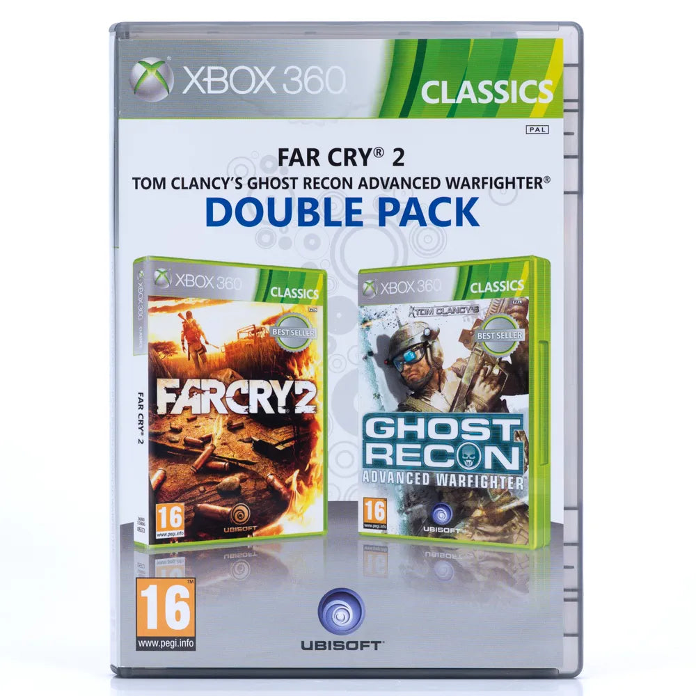 Far Cry 2 / Tom Clancy’s Ghost Recon Advanced Warfighter Double Pack - Xbox 360 spill