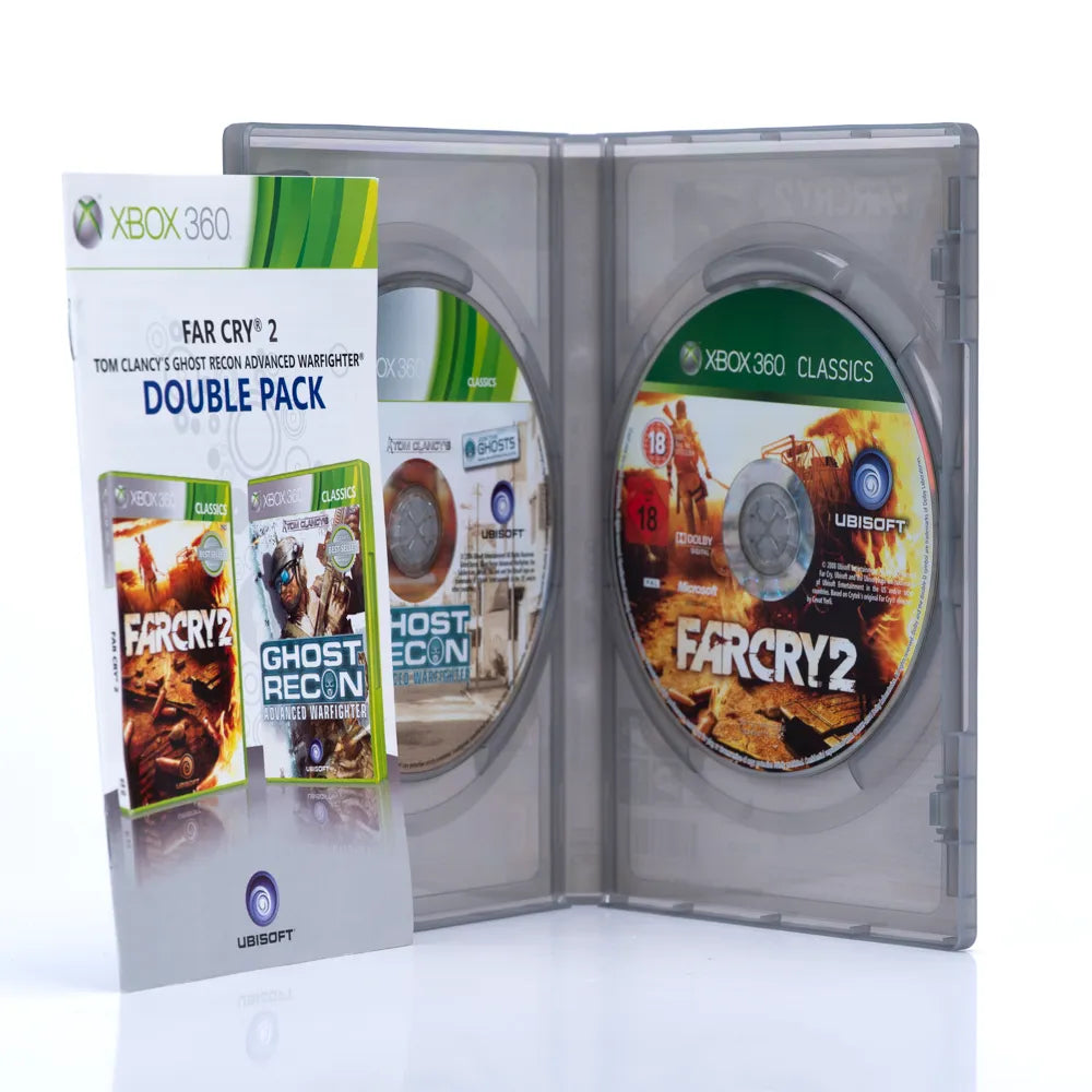 Far Cry 2 / Tom Clancy’s Ghost Recon Advanced Warfighter Double Pack - Xbox 360 spill