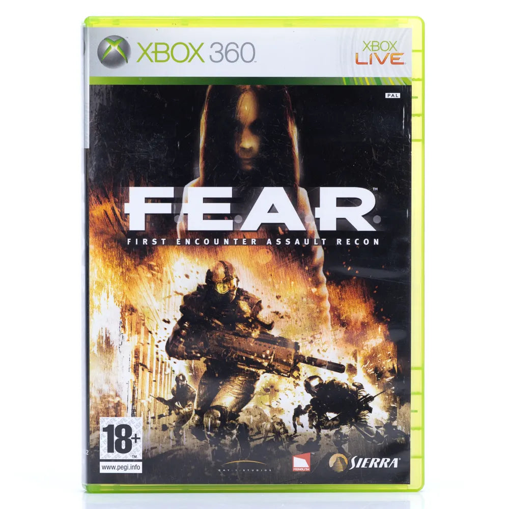 FEAR: First Encounter Assault Recon - Xbox 360 spill - Retrospillkongen