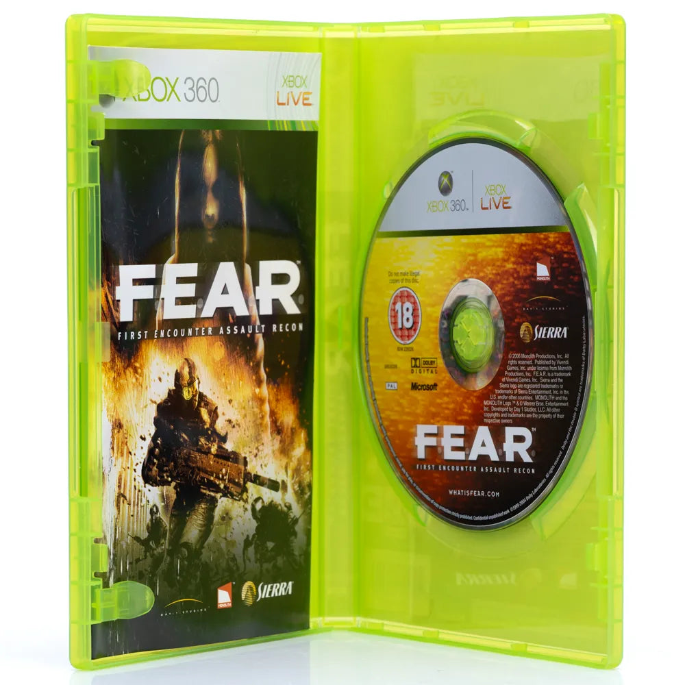 FEAR: First Encounter Assault Recon - Xbox 360 spill - Retrospillkongen