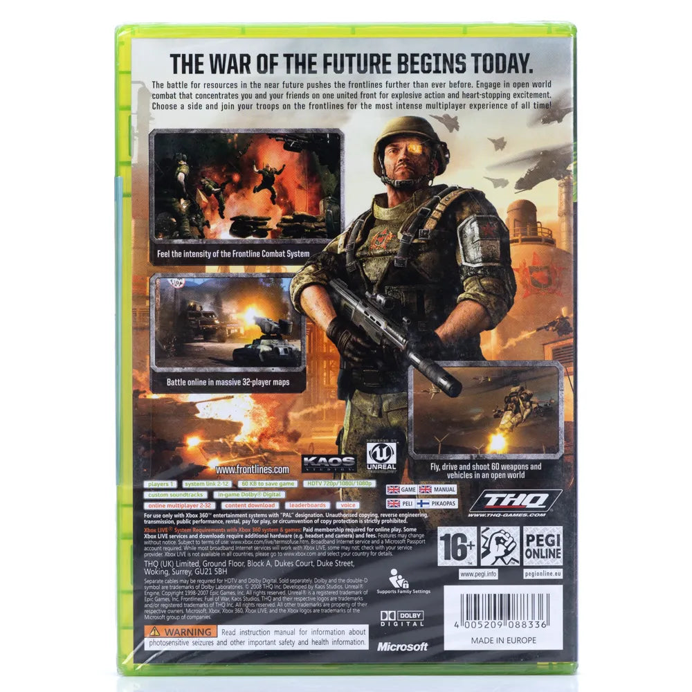 Frontlines: Fuel of War (Forseglet) - Xbox 360 spill