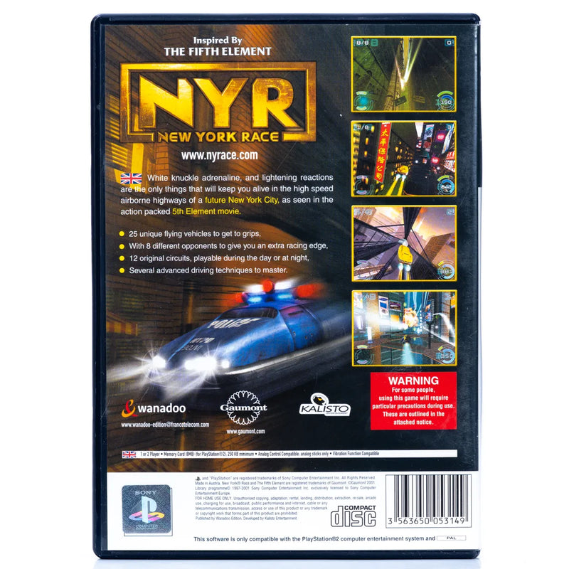 NYR: New York Race - PS2 spill