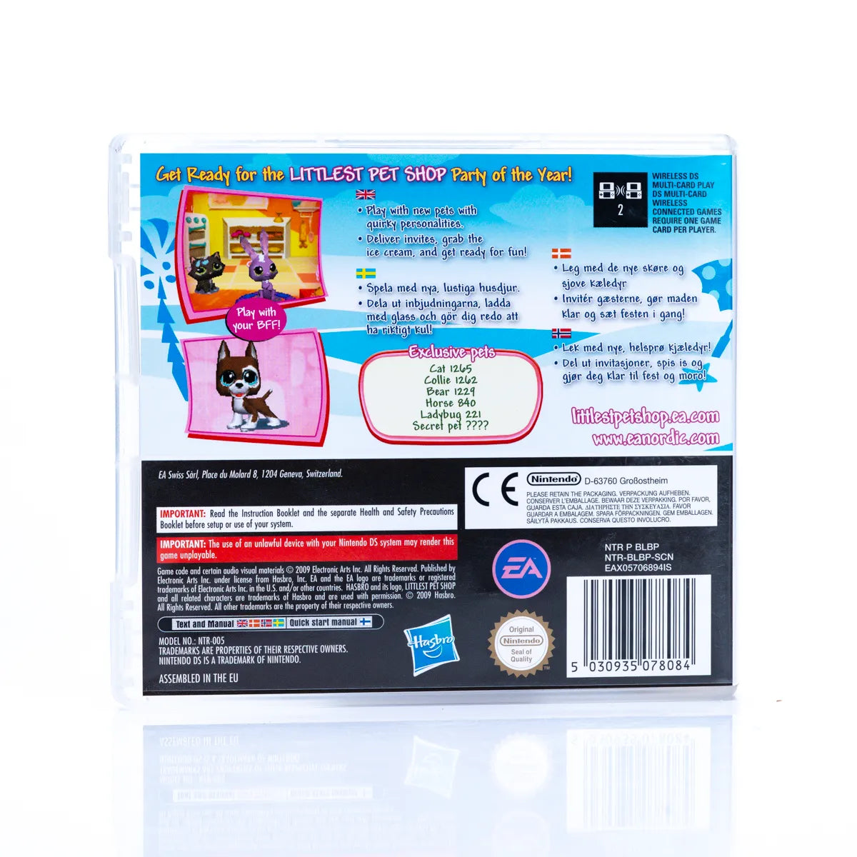 Littlest Pet Shop Friends Beach - Nintendo DS spill - Retrospillkongen