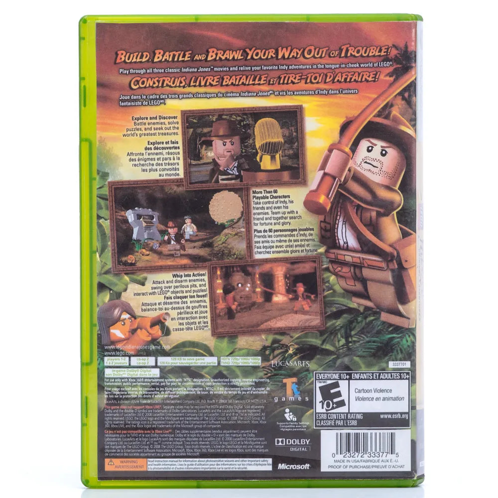 LEGO Indiana Jones: The Original Adventures (NTSCU) - Xbox 360 spill