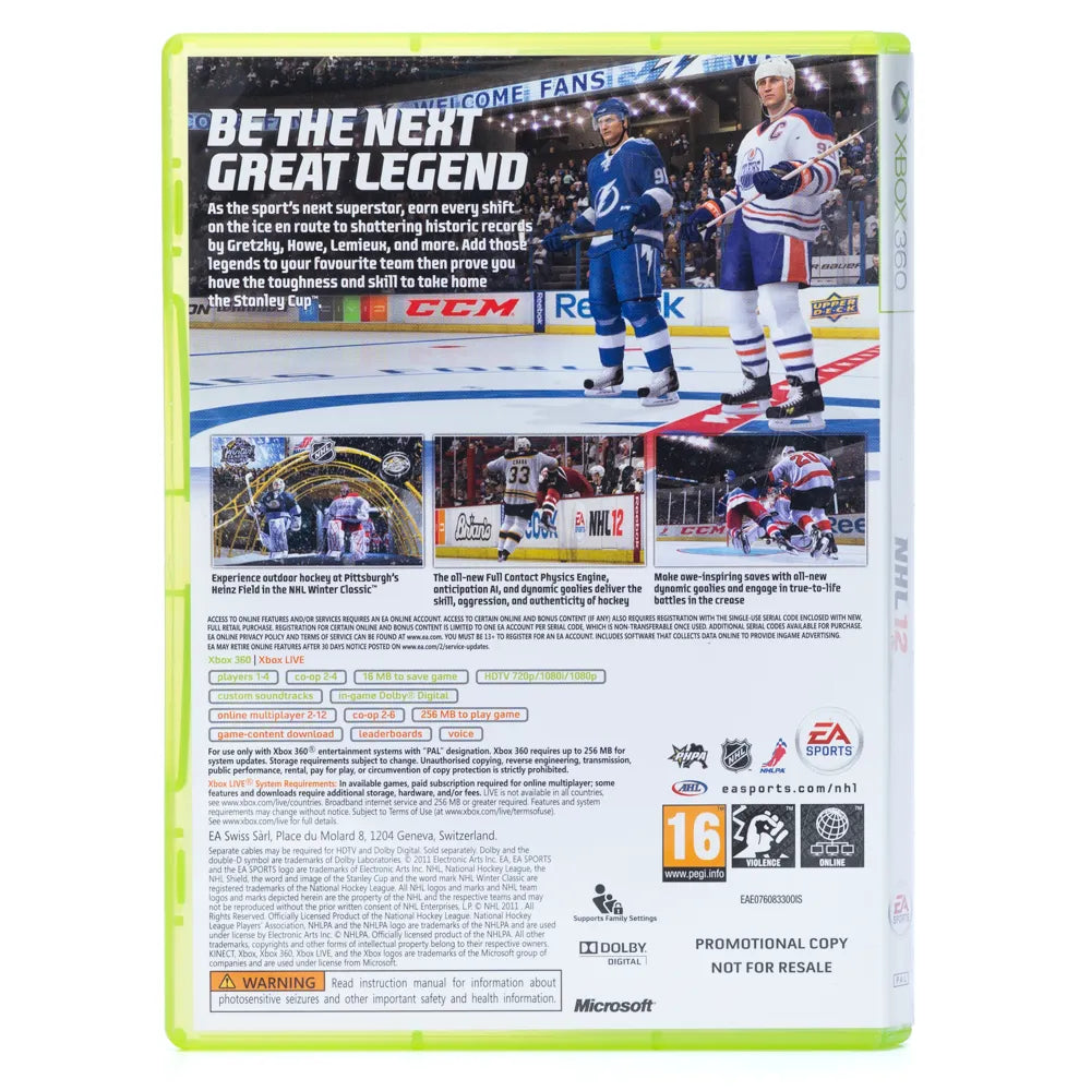 NHL 12 - Xbox 360 spill