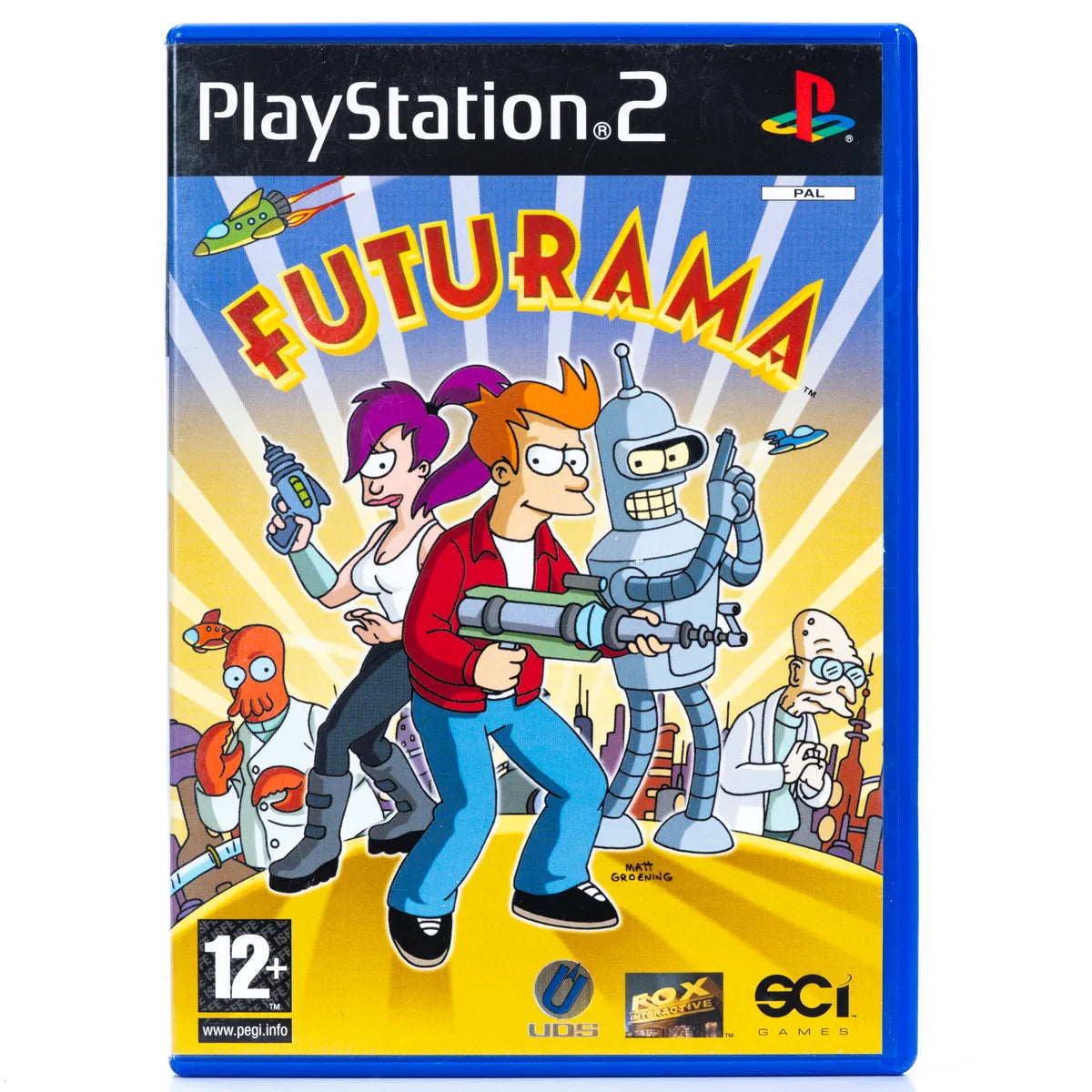 Futurama - PS2 Spill - Retrospillkongen