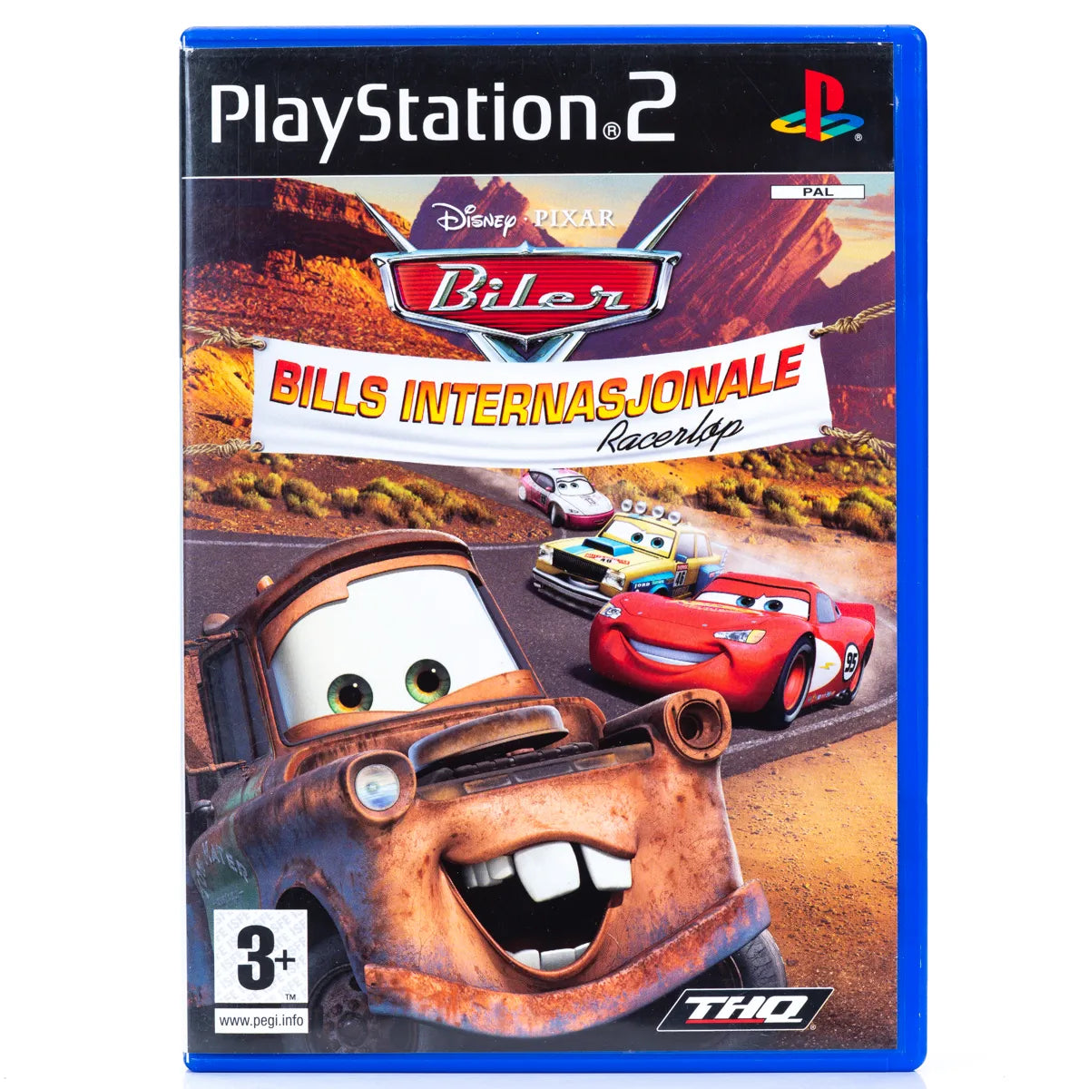 Disney•Pixar Cars: Mater-National Championship - PS2 Spill - Retrospillkongen