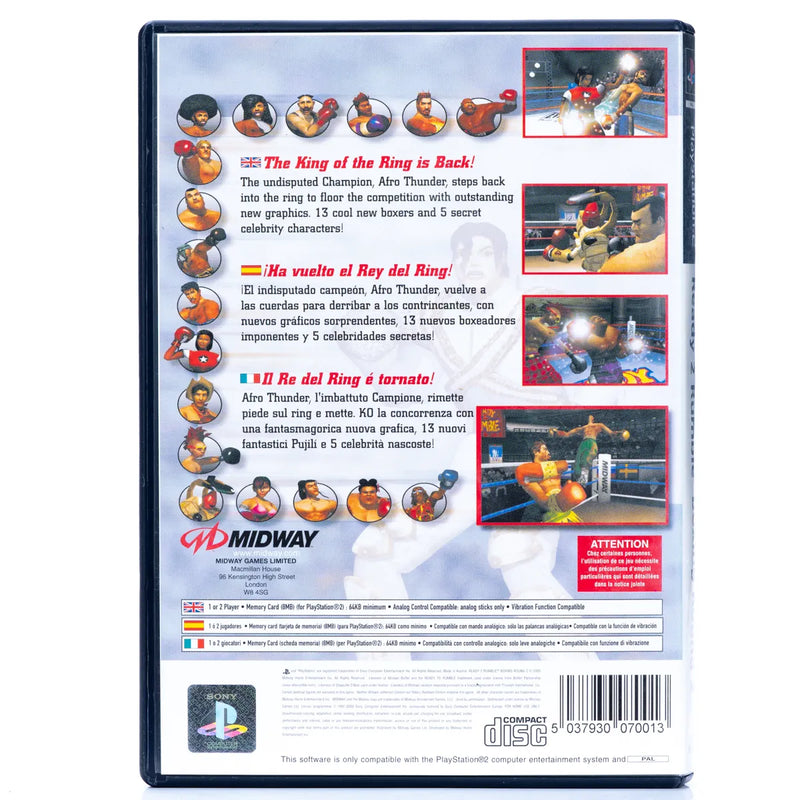 Ready 2 Rumble Boxing: Round 2 - PS2 Spill