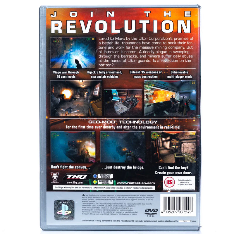 Red Faction - PS2 Spill