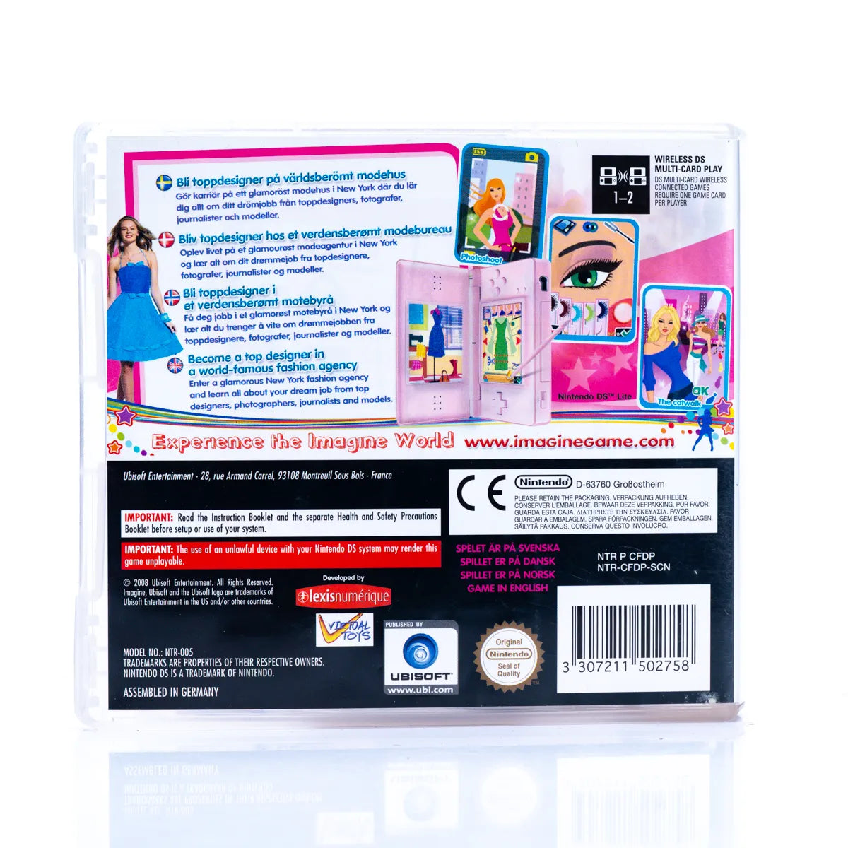 Imagine: Fashion Model - Nintendo DS spill - Retrospillkongen