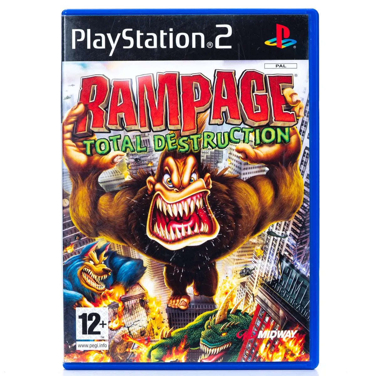 Rampage: Total Destruction - PS2 Spill - Retrospillkongen
