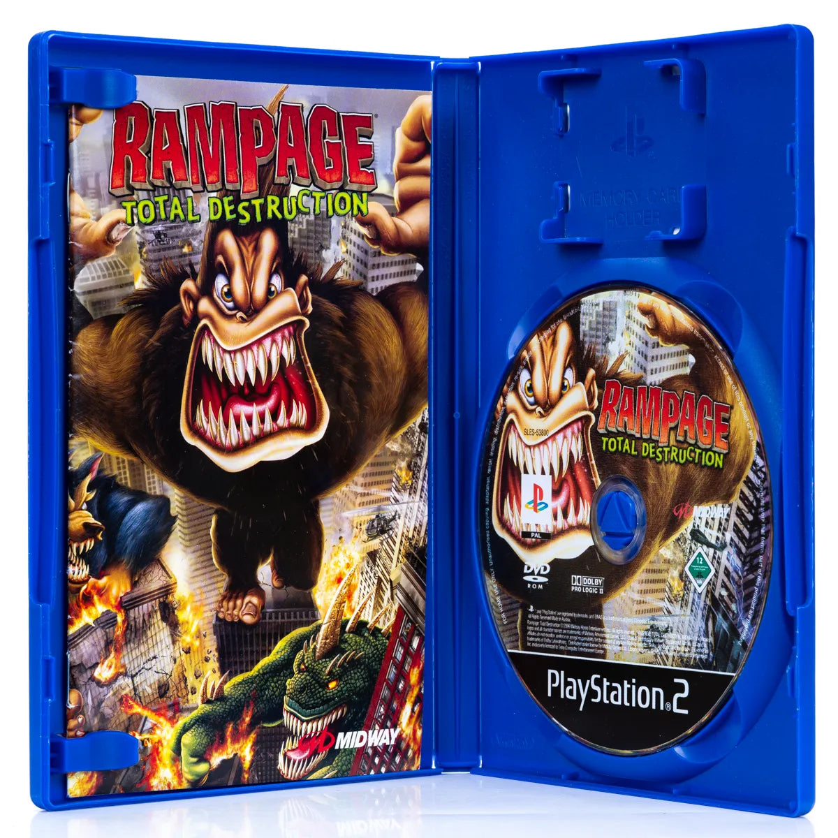 Rampage: Total Destruction - PS2 Spill - Retrospillkongen