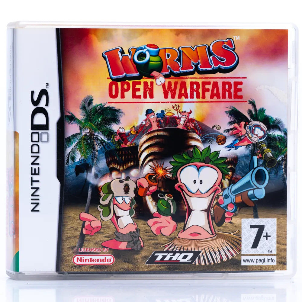 Worms: Open Warfare - Nintendo DS spill - Retrospillkongen
