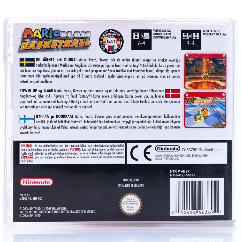 Mario Slam Basketball - Nintendo DS spill - Retrospillkongen
