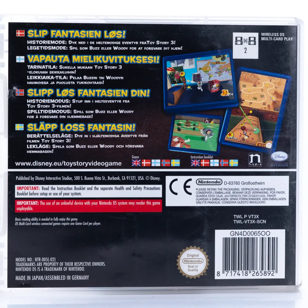 Disney Pixar Toy Story 3: The Video Game - Nintendo DS spill - Retrospillkongen