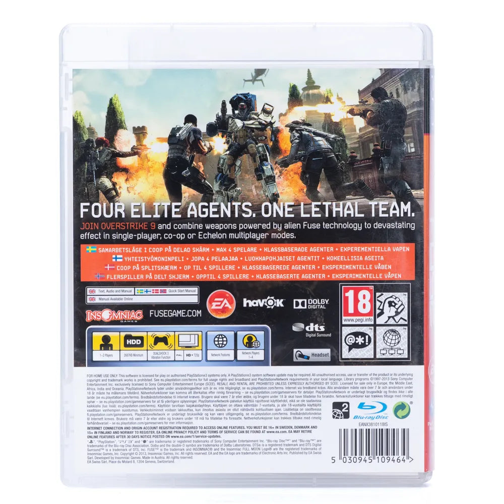 Fuse - PS3 spill