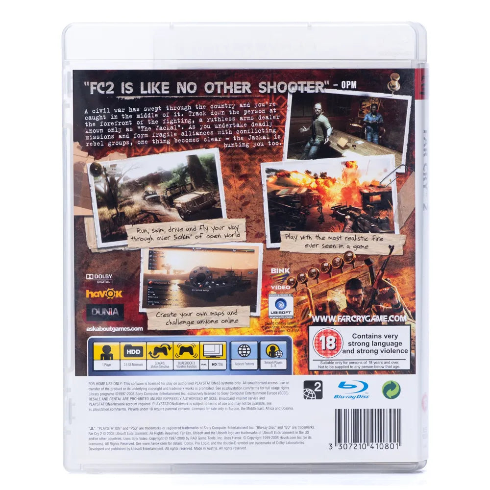 Far Cry 2 - PS3 spill