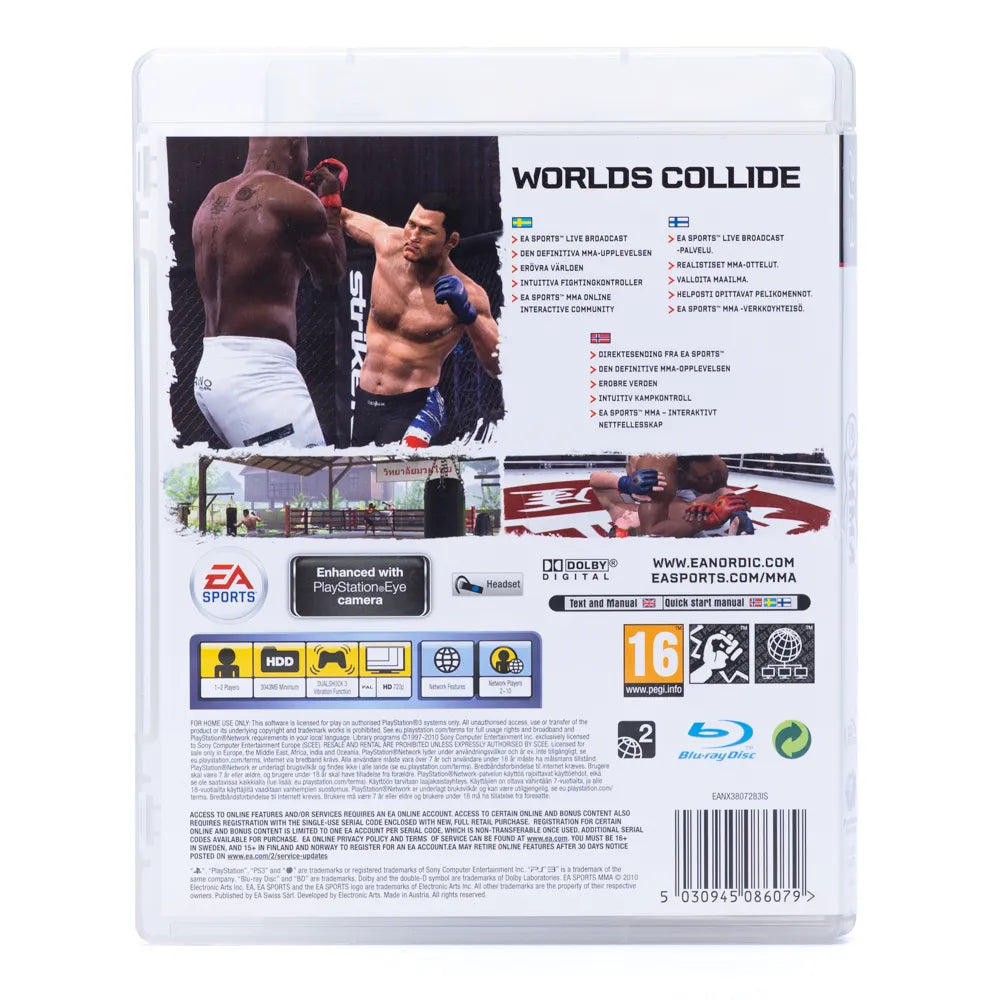 EA Sports MMA - PS3 Spill
