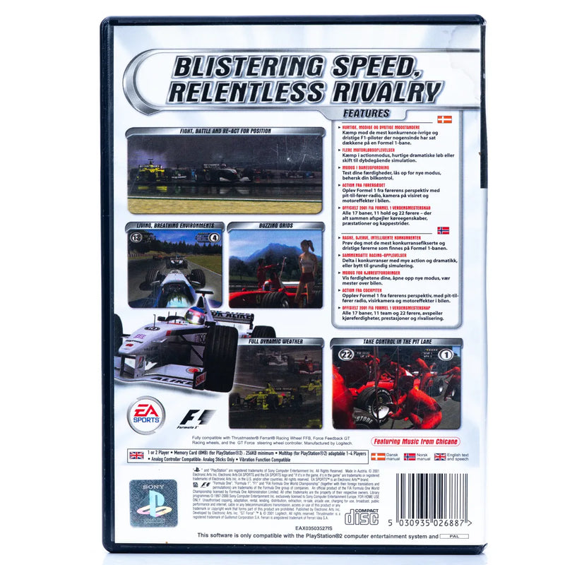 F1 2001 - PS2 Spill