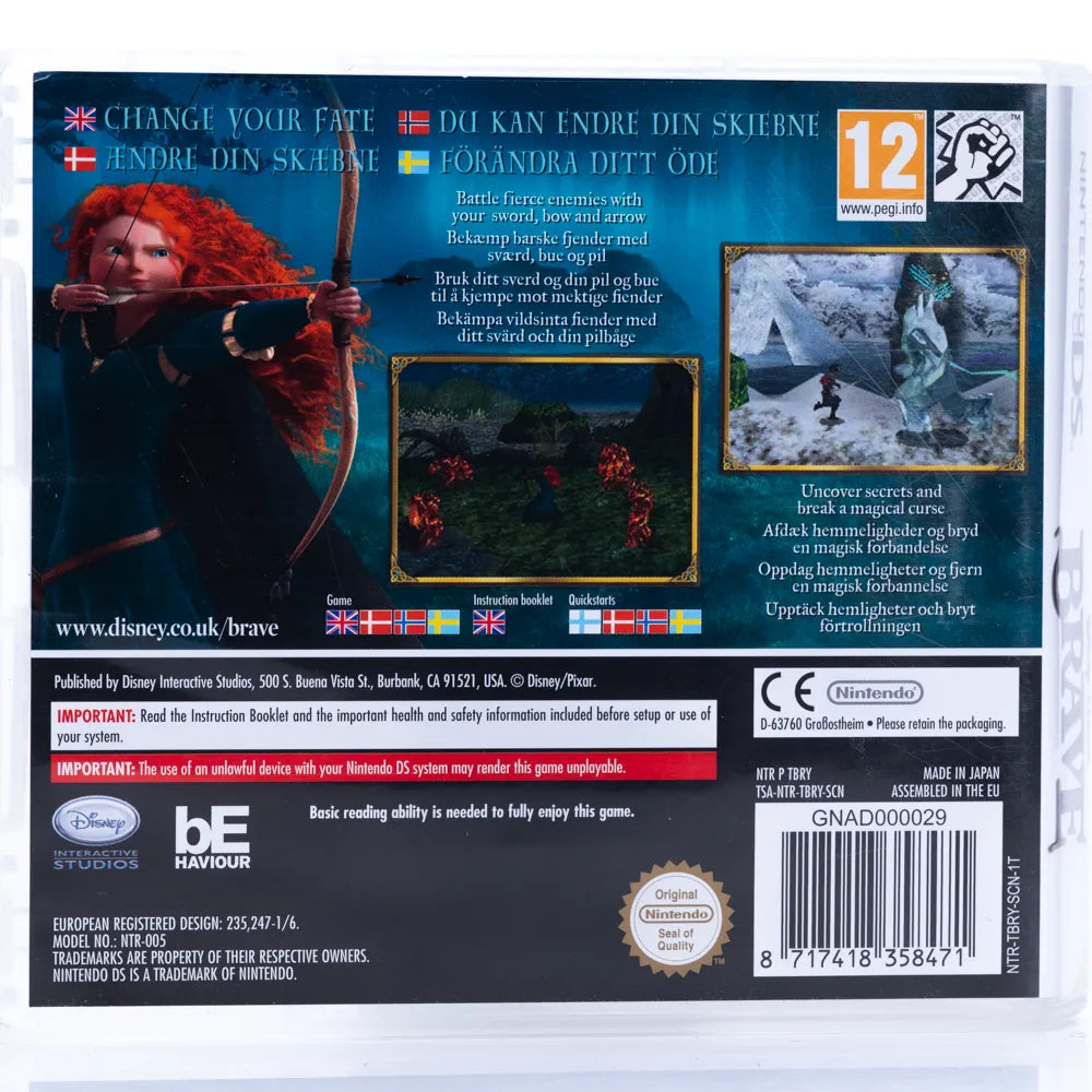 Disney Pixar Brave - Nintendo DS spill - Retrospillkongen