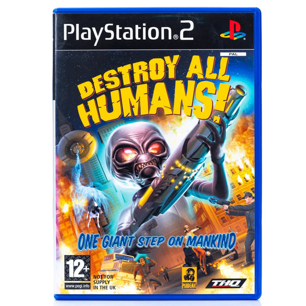 Destroy All Humans! - PS2 spill