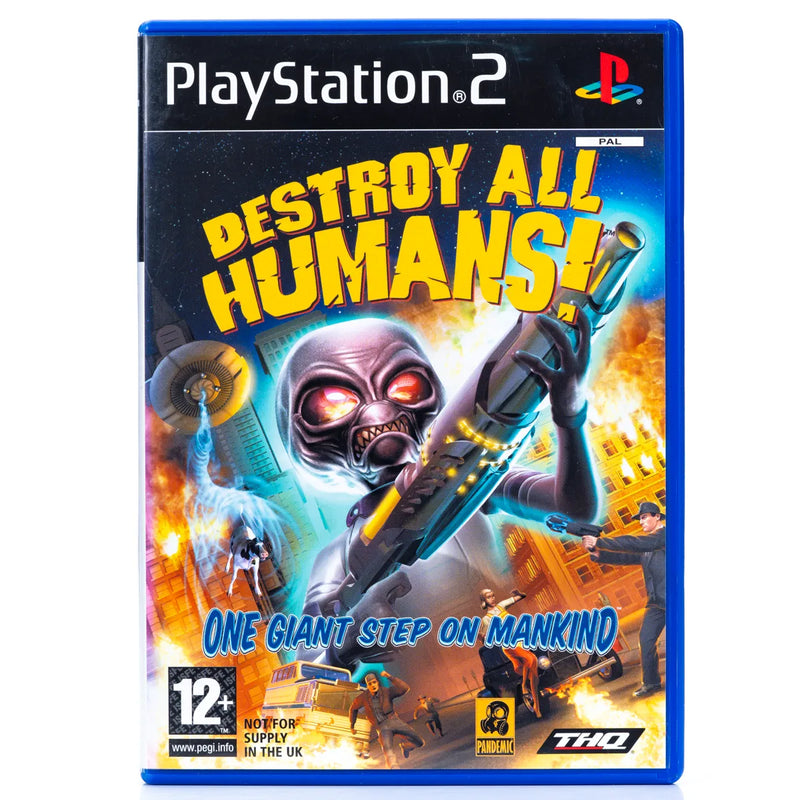 Destroy All Humans! - PS2 spill
