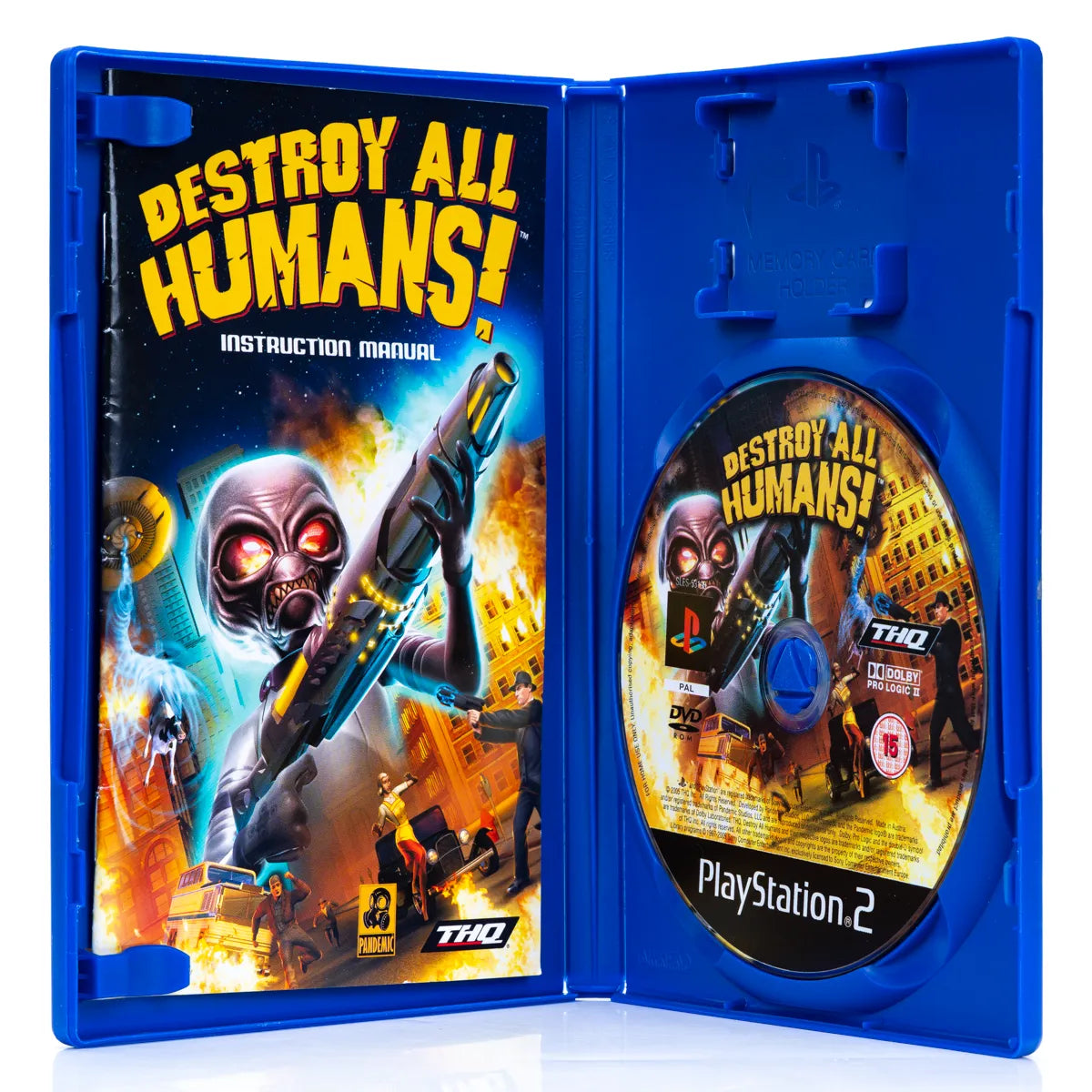 Destroy All Humans! - PS2 spill - Retrospillkongen