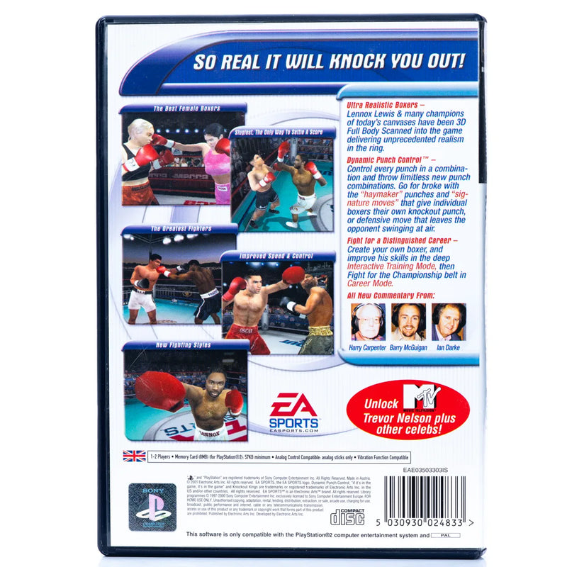 Knockout Kings 2001 - PS2 spill