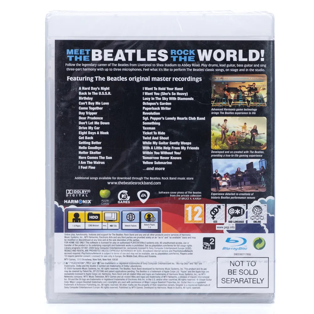 The Beatles: Rock Band (Forseglet) - PS3 spill - Retrospillkongen