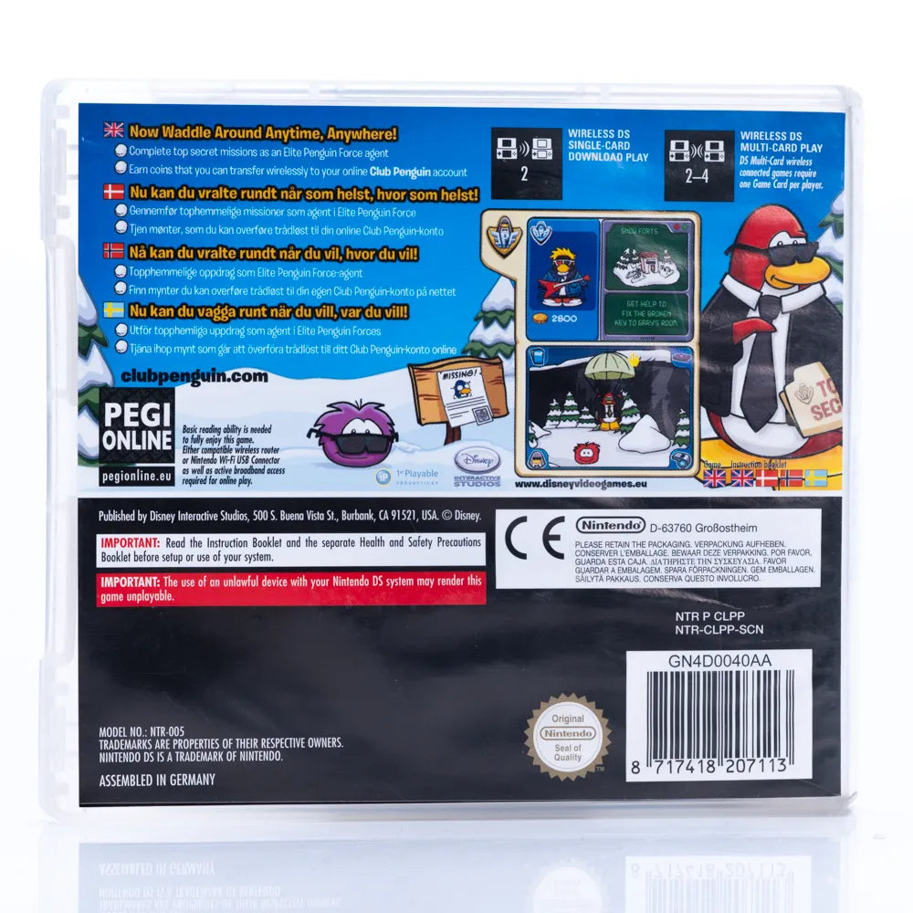 Disney Club Penguin: Elite Penguin Force - Nintendo DS spill - Retrospillkongen
