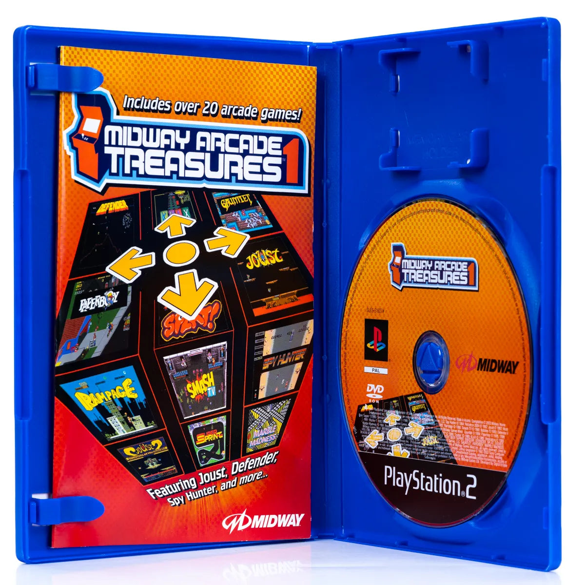Midway Arcade Treasures 1 - PS2 spill - Retrospillkongen