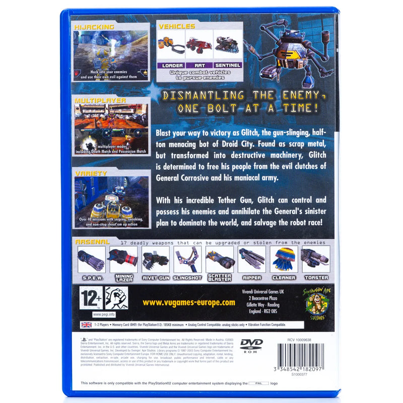 Metal Arms: Glitch in the System - PS2 spill