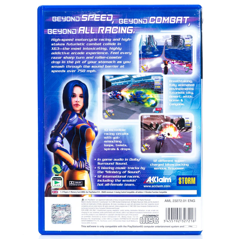 XGIII: Extreme G Racing - PS2 spill
