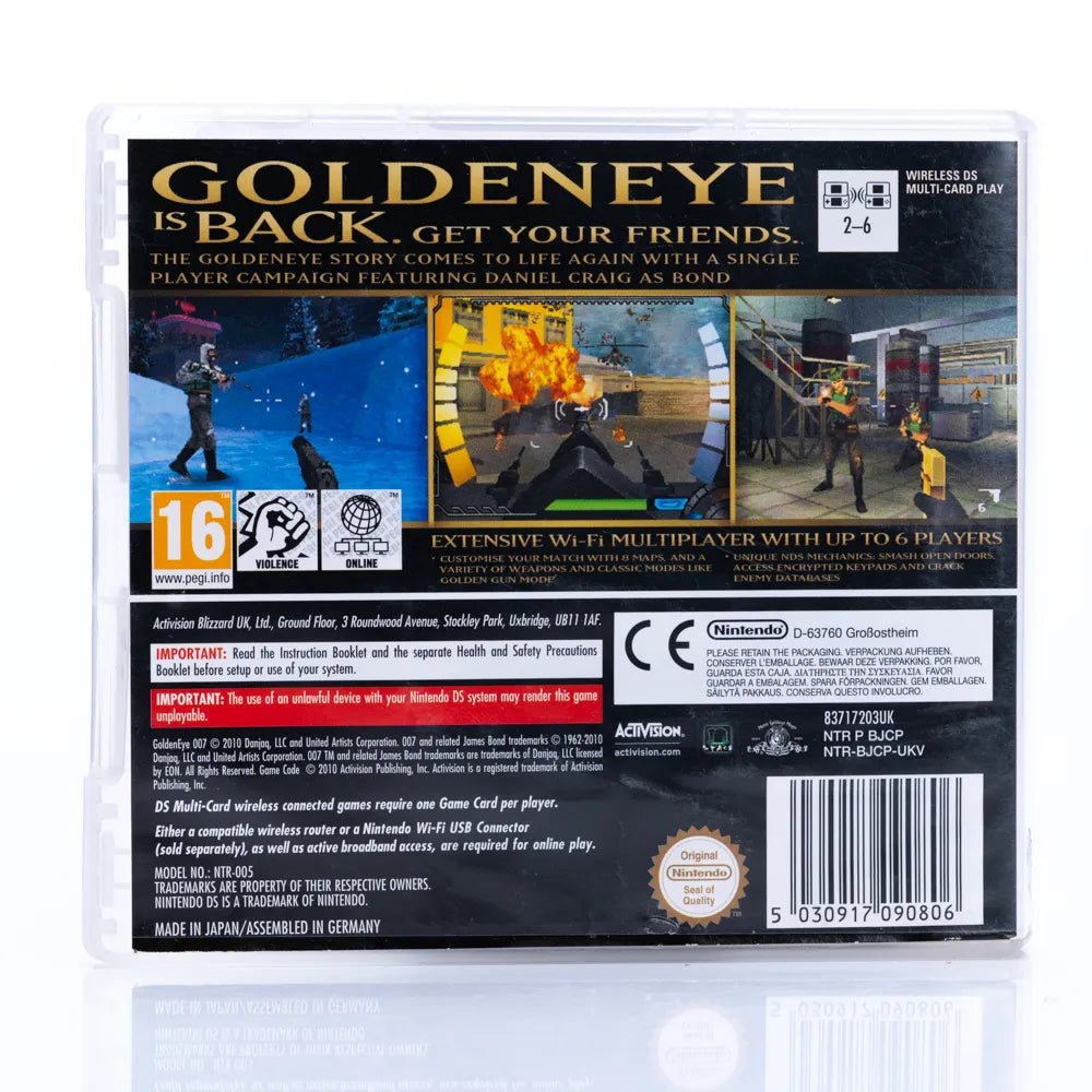 GoldenEye 007 - Nintendo DS spill - Retrospillkongen