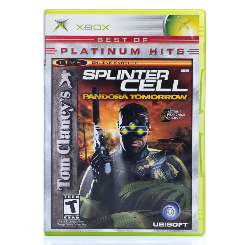 Splinter Cell: Pandora Tomorrow (NTSCU) - Xbox spill - Retrospillkongen