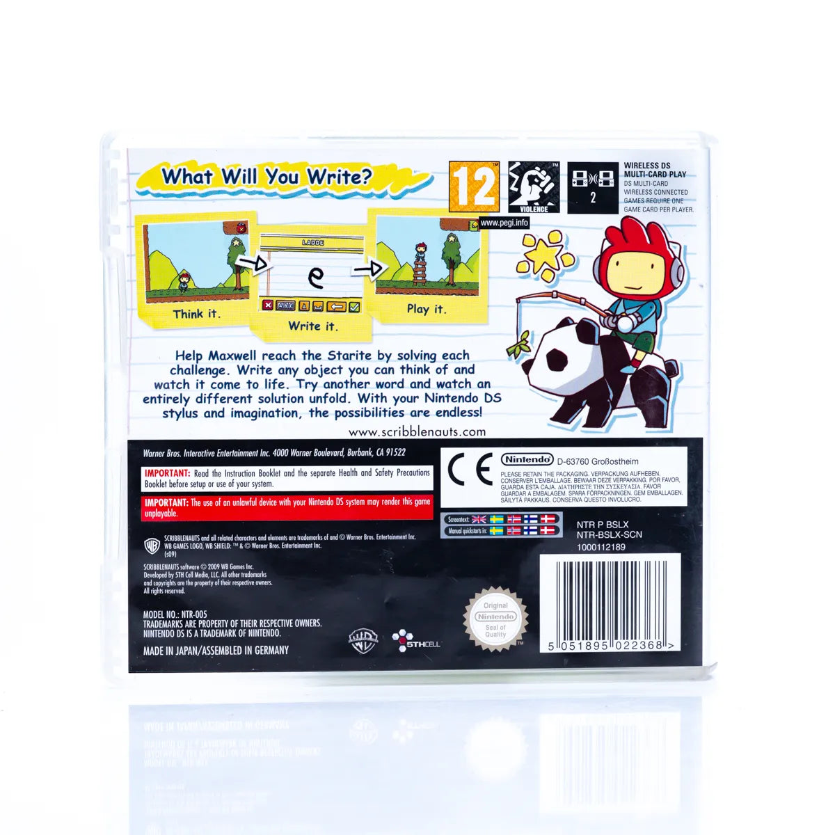 Scribblenauts - Nintendo DS spill - Retrospillkongen