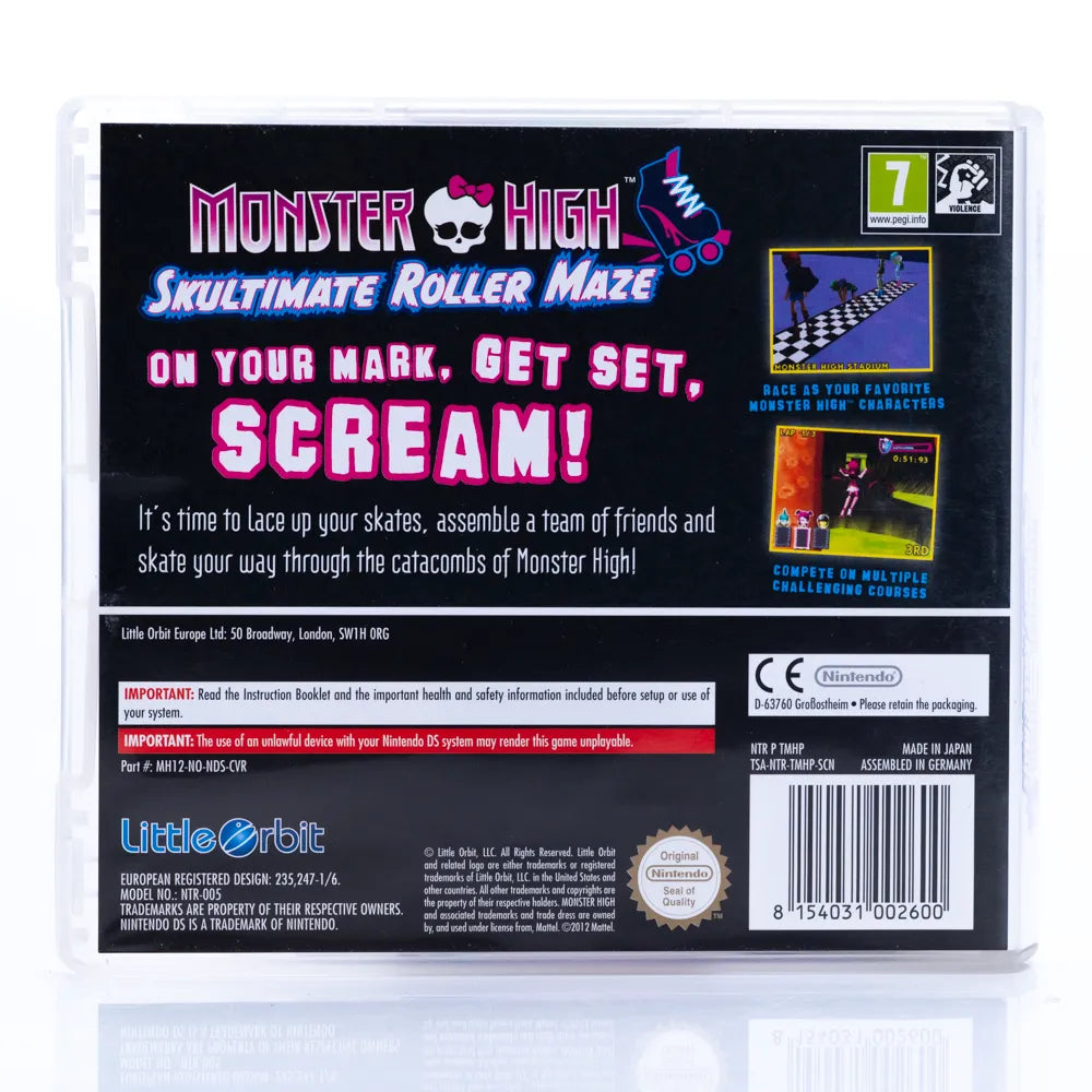 Monster High: Skultimate Roller Maze - Nintendo DS spill - Retrospillkongen