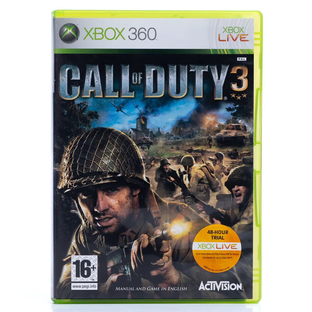 Call of Duty 3 - Xbox 360 spill