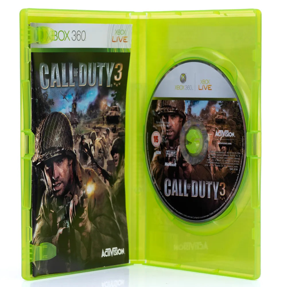 Call of Duty 3 - Xbox 360 spill