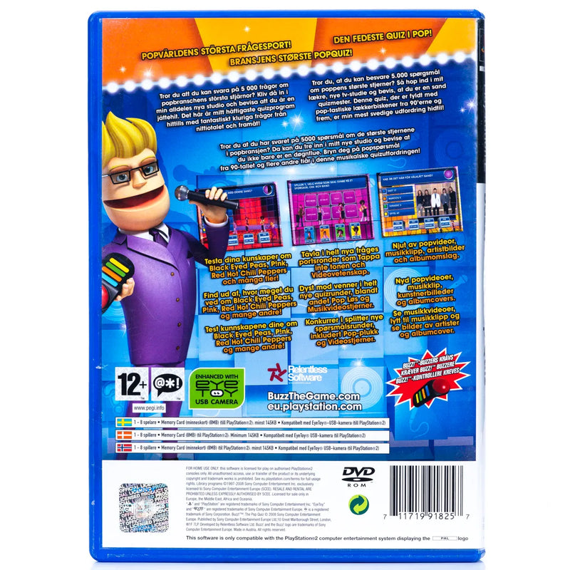 Buzz! The Pop Quiz - PS2 spill