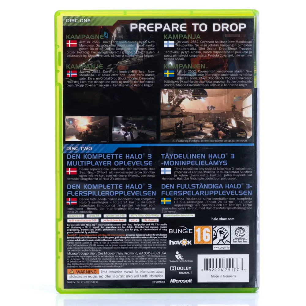 Halo 3: ODST - Xbox 360 spill
