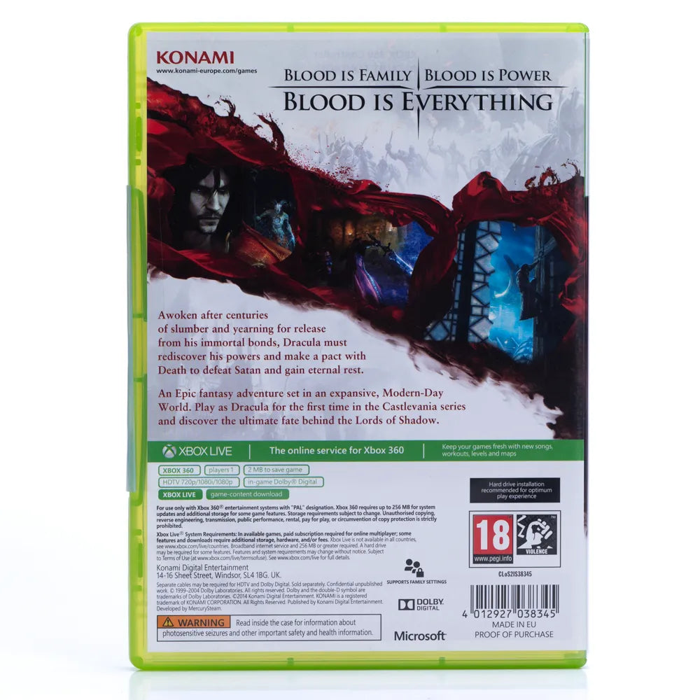 Castlevania: Lords of Shadow 2 - Xbox 360 Spill (Forseglet) - Retrospillkongen