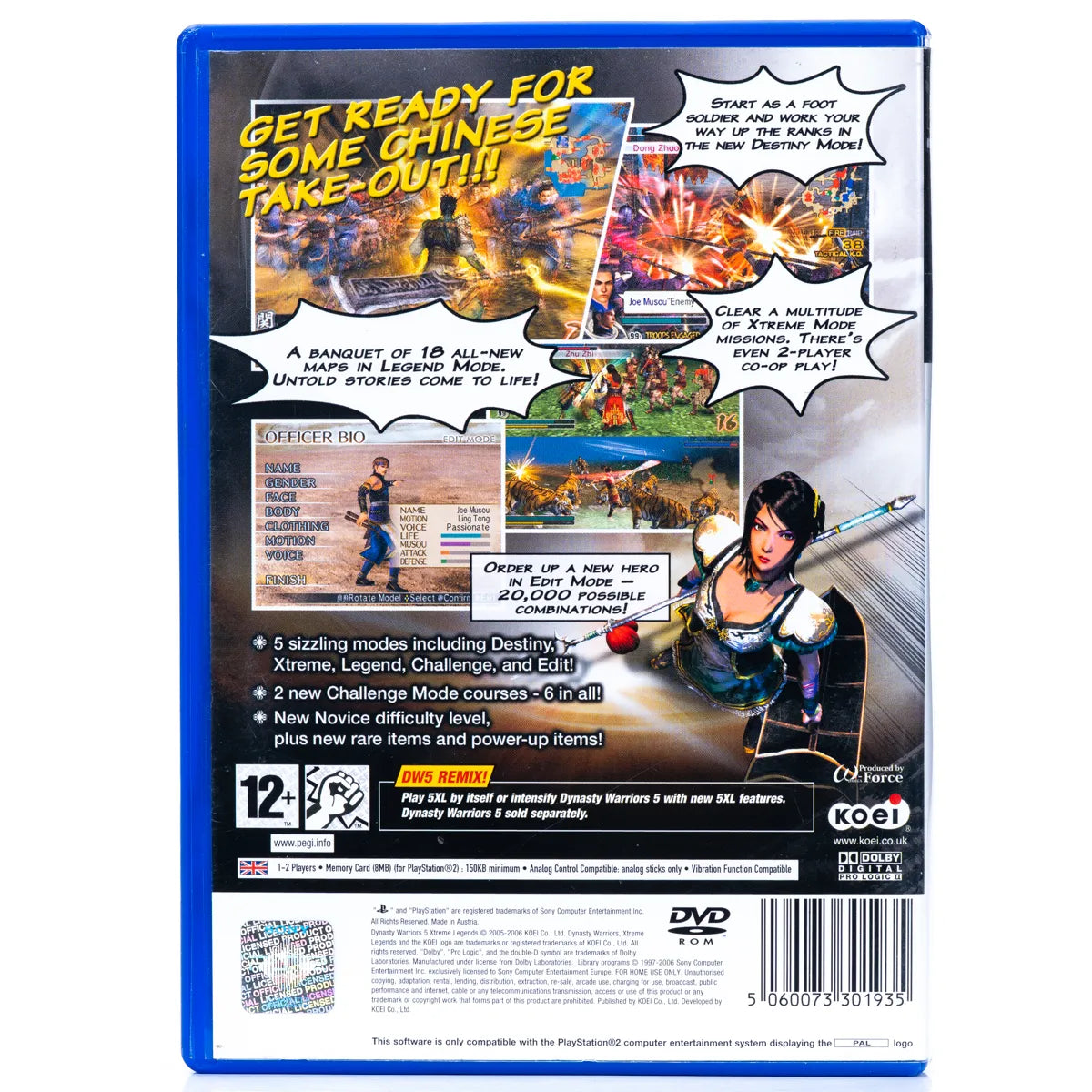 Dynasty Warriors 5: Xtreme Legends - PS2 spill - Retrospillkongen
