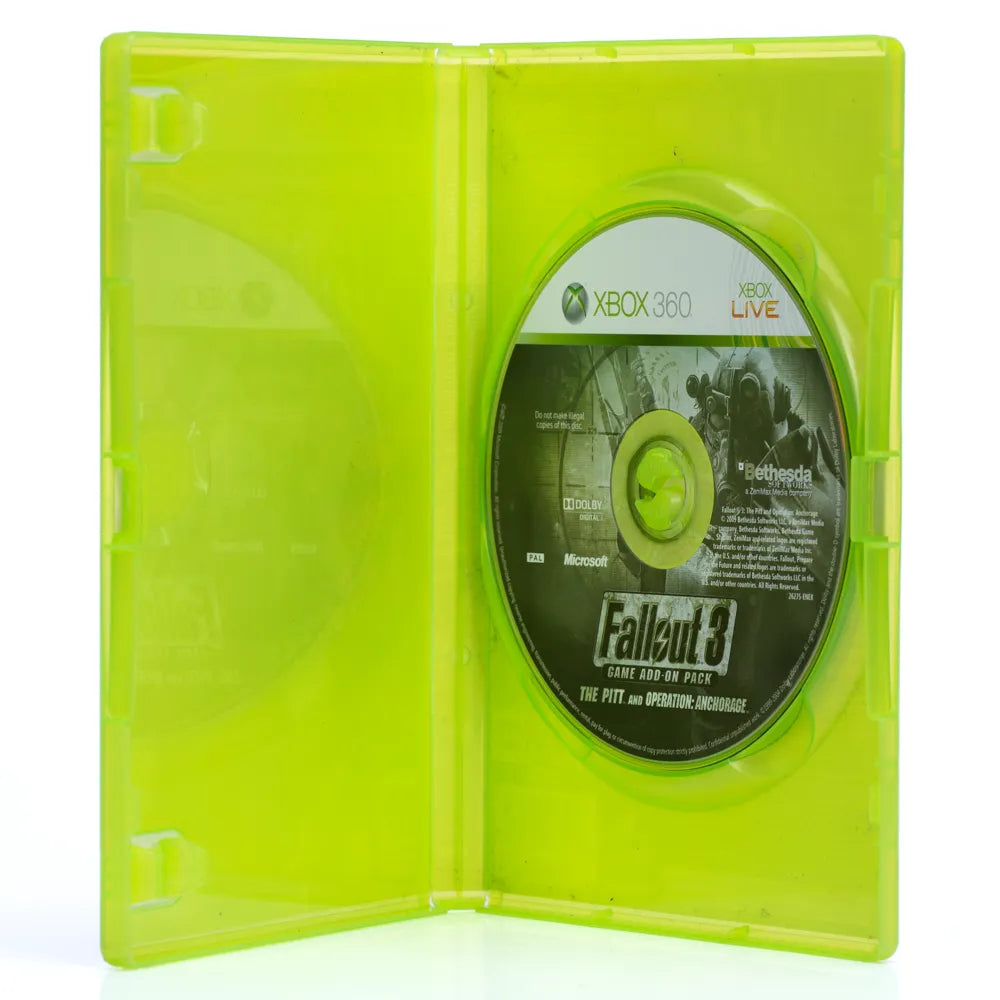 Fallout 3 Game Add-On Pack: The Pitt and Operation: Anchorage - Xbox 360 spill - Retrospillkongen