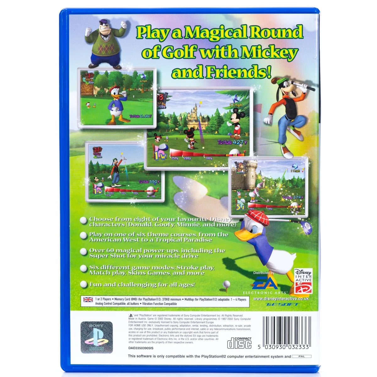 Disney Golf  - PS2 spill - Retrospillkongen