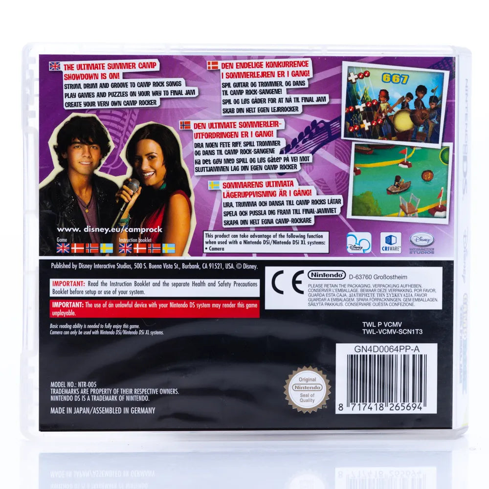 Camp Rock: The Final Jam - Nintendo DS spill - Retrospillkongen