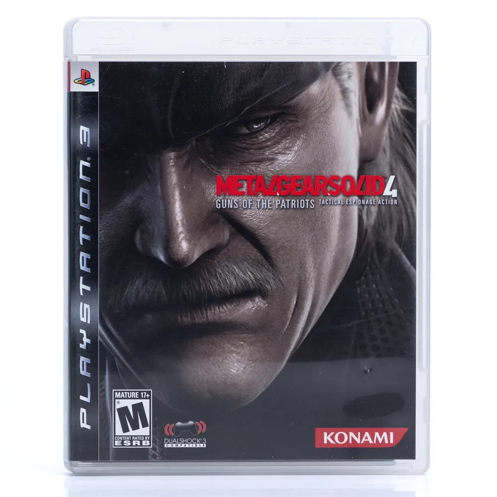 Metal Gear Solid 4: Guns of the Patriots - PS3 spill (NTSC, Regionfri) - Retrospillkongen