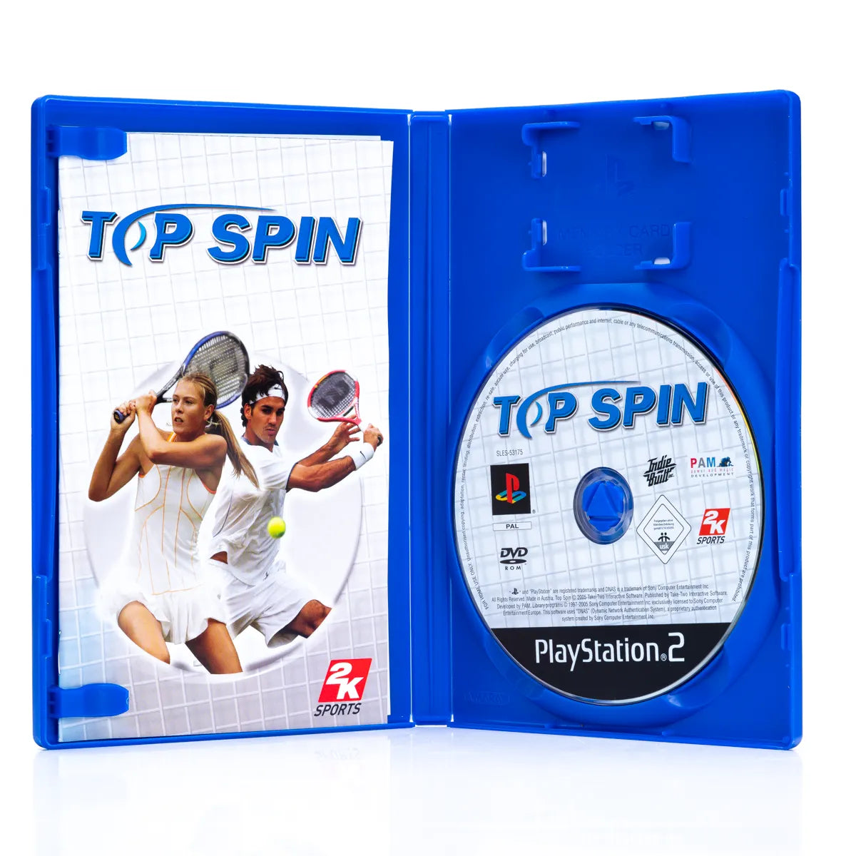 Top Spin - PS2 Spill - Retrospillkongen