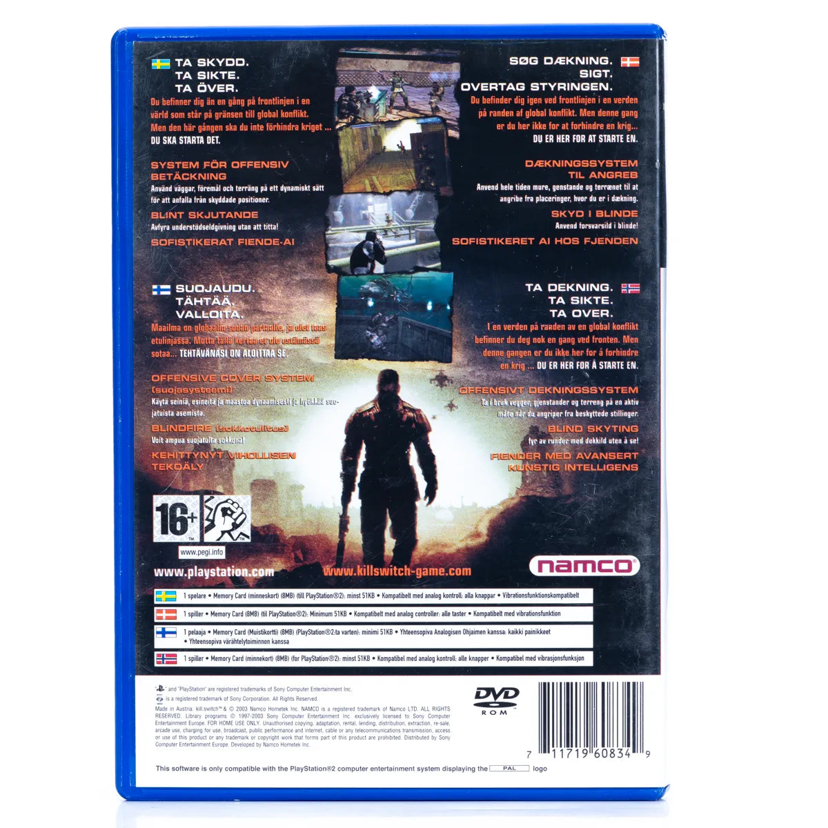 kill.switch - PS2 Spill - Retrospillkongen